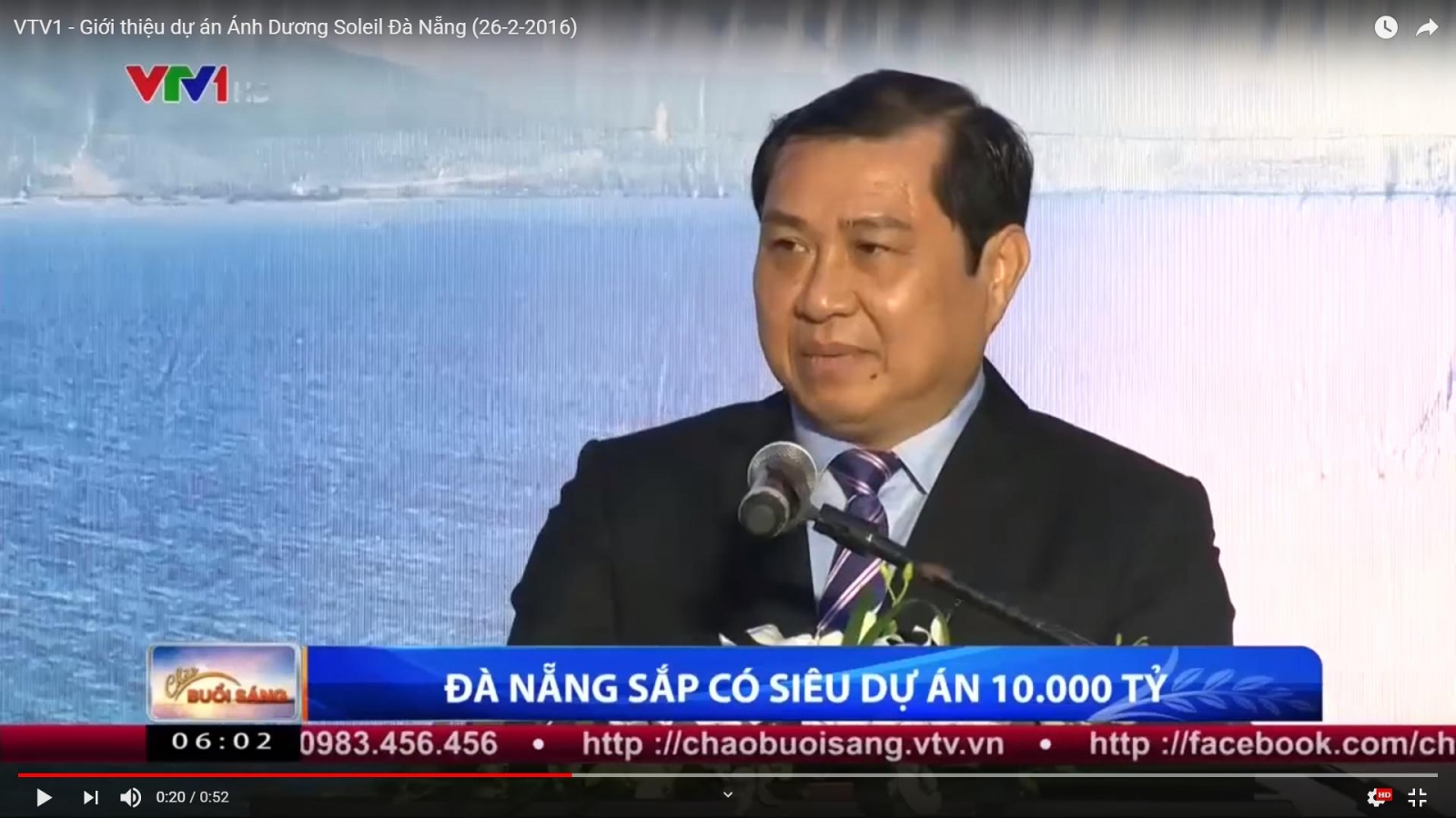 VTV1 - Giới thiệu dự án Ánh Dương Soleil Đà Nẵng