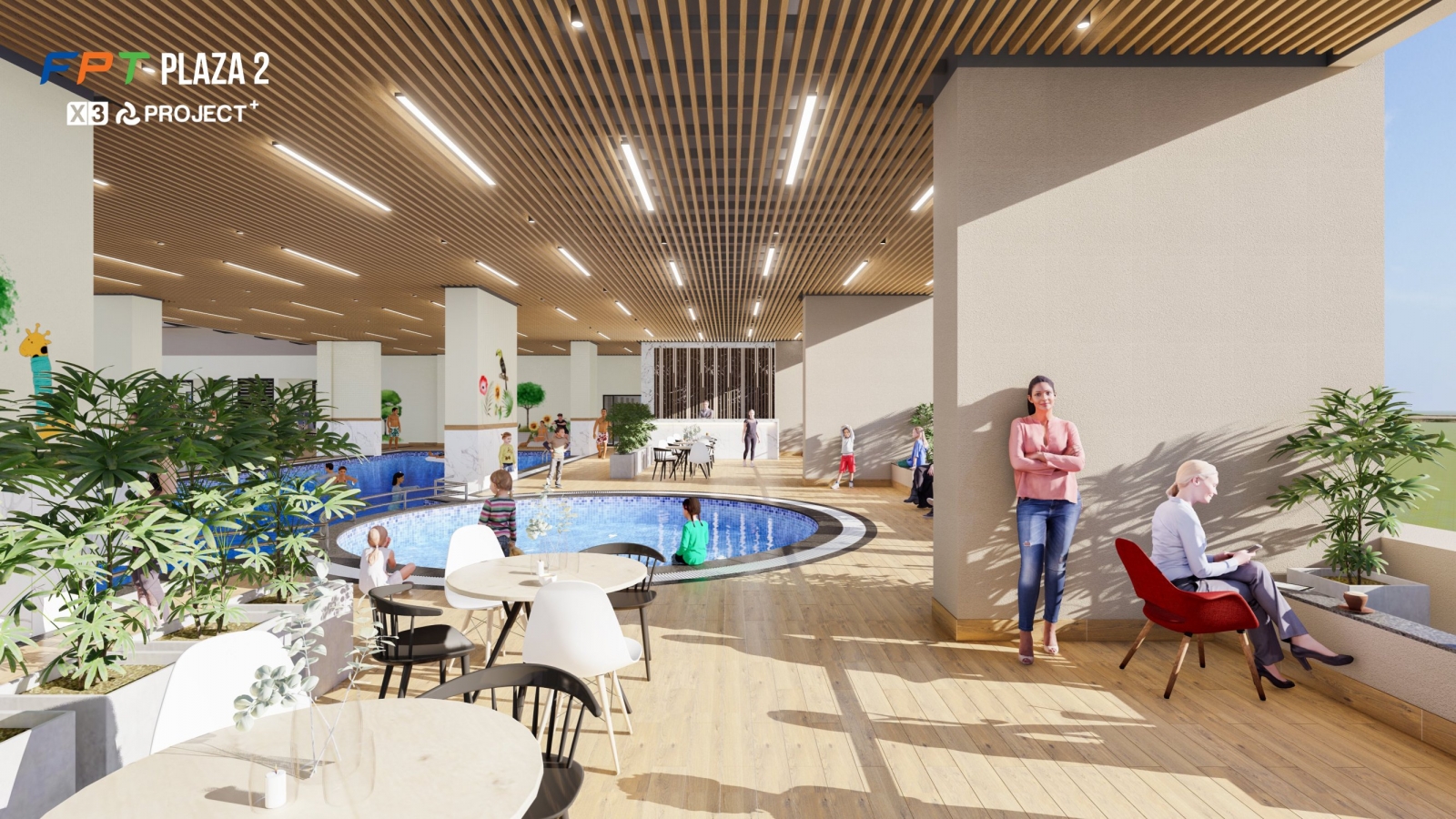 phoi canh tien ich noi khu du an fpt plaza 2