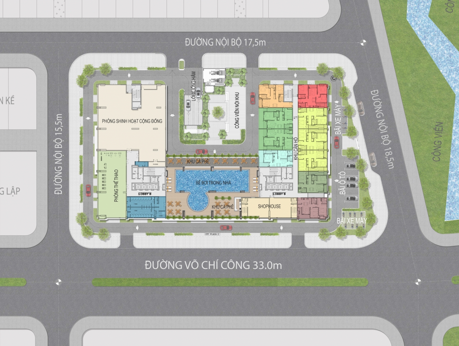 Mặt bằng tầng 2