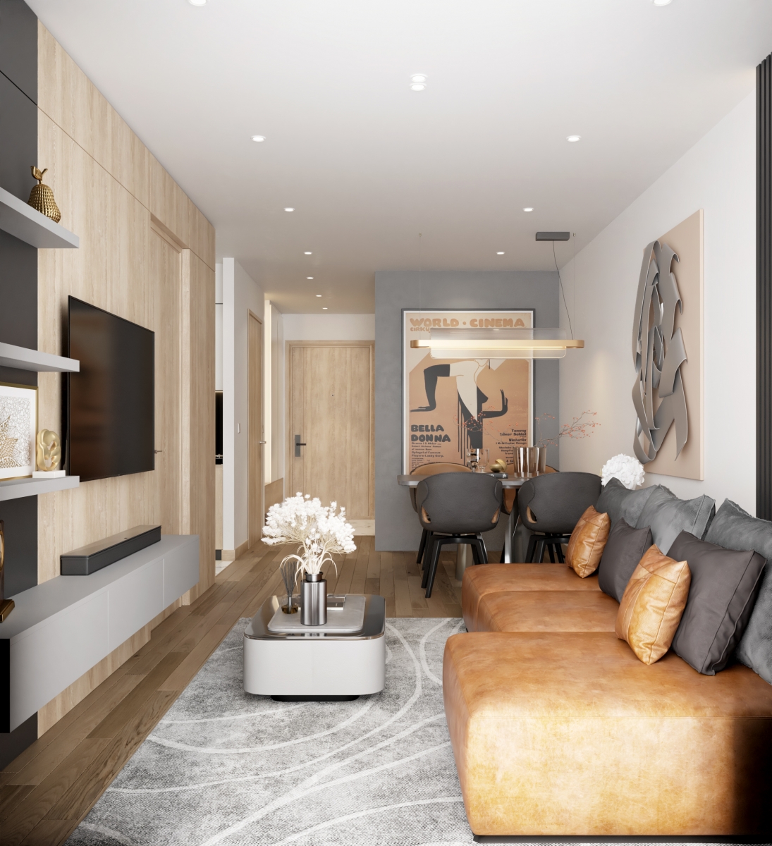 hình ảnh căn mẫu 2pn dự án fpt plaza 2