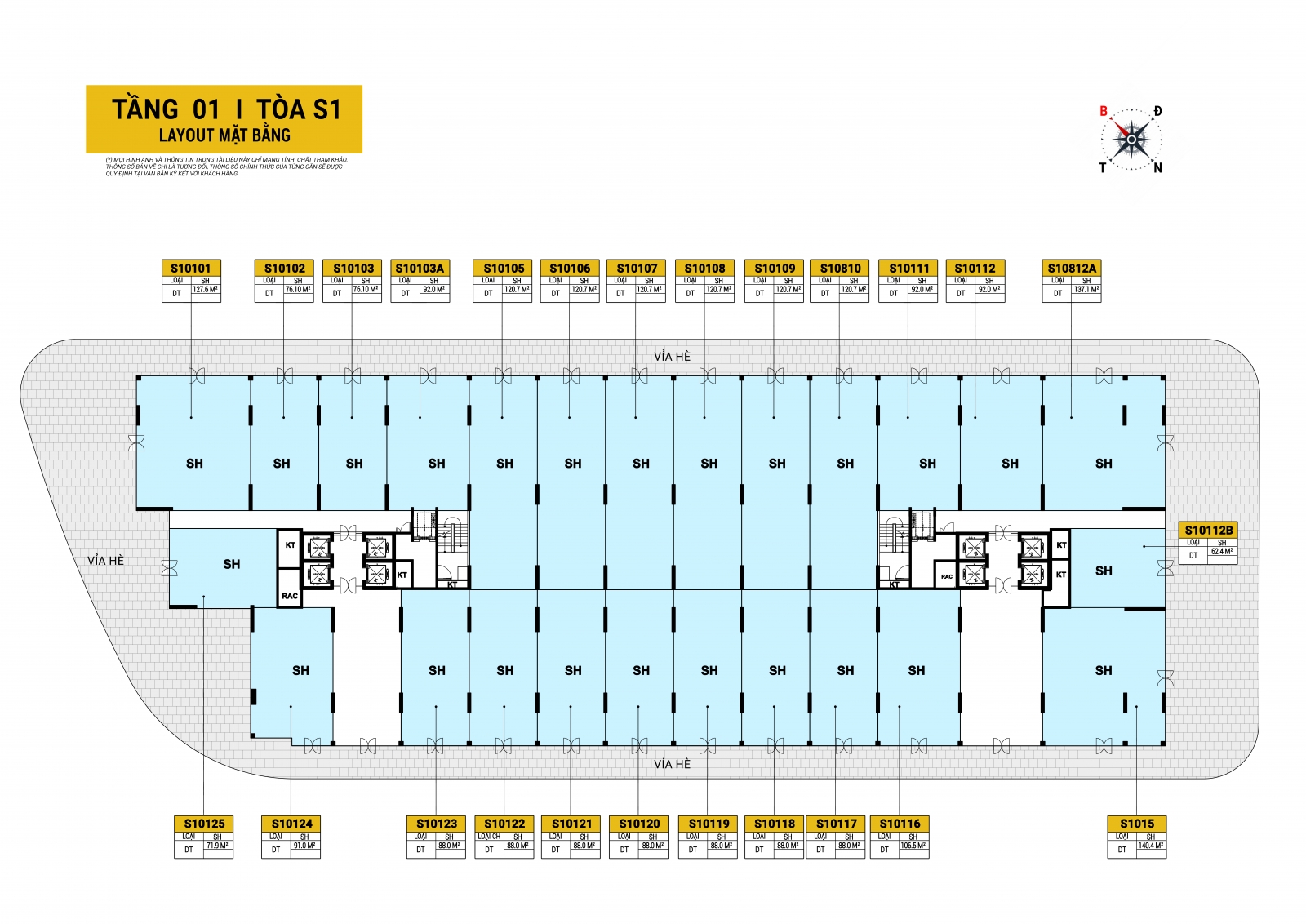 layout tang 1 toà S1