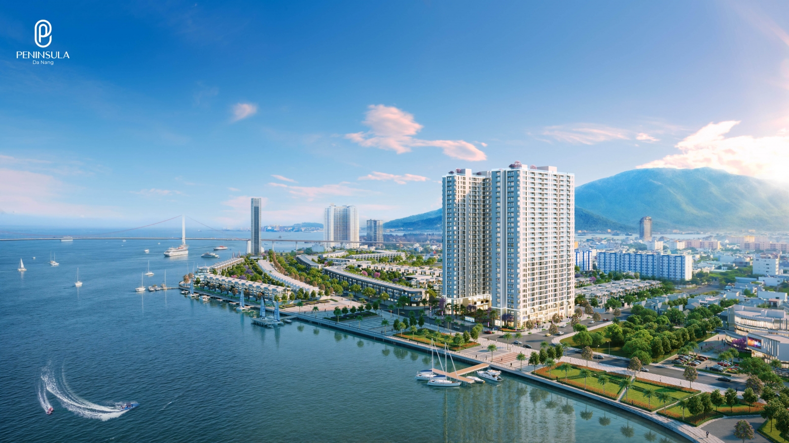 phoi canh tong the peninsula da nang